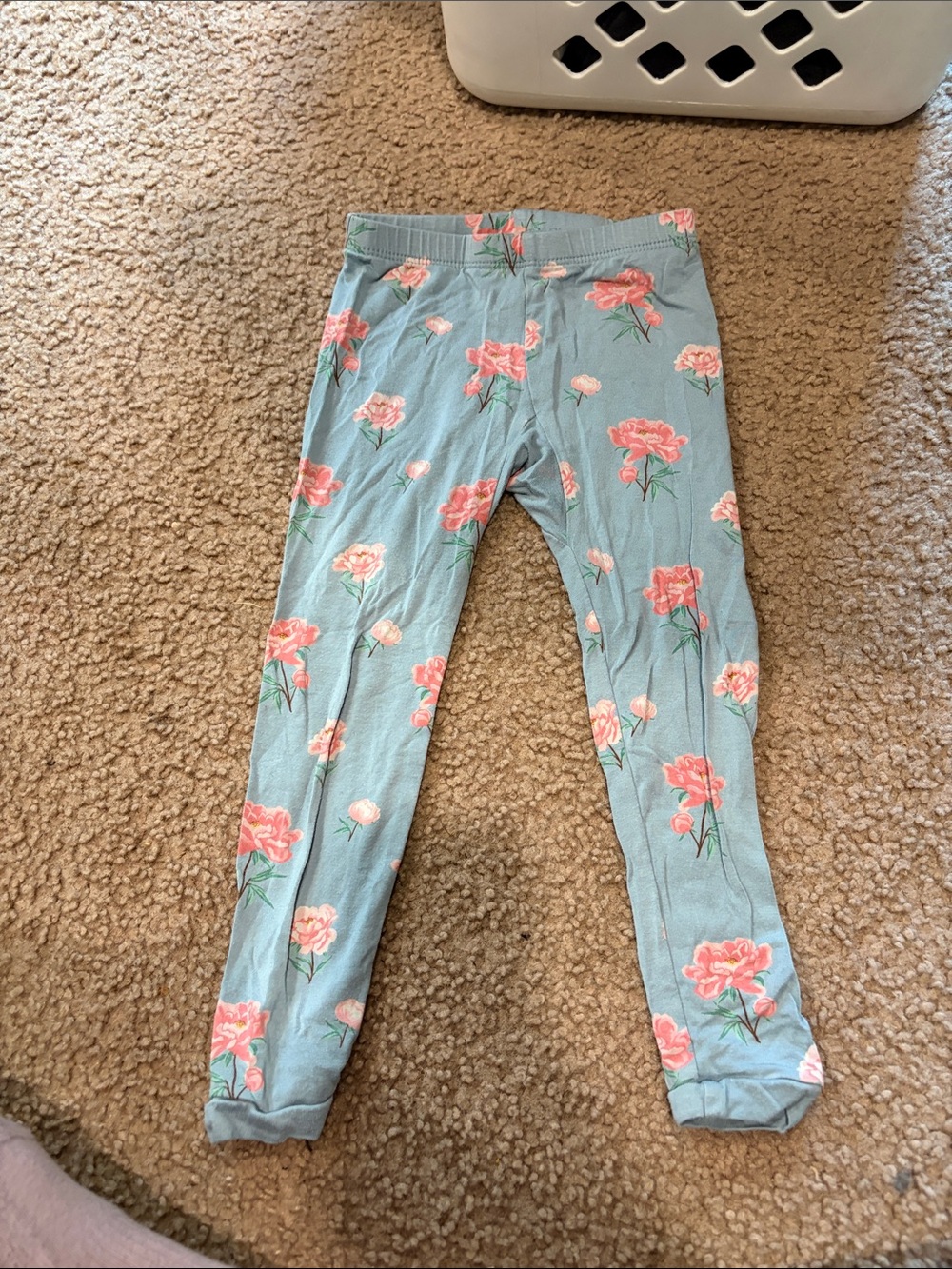 B32 Kyte Baby Bamboo Leggings w Floral Print, 2t